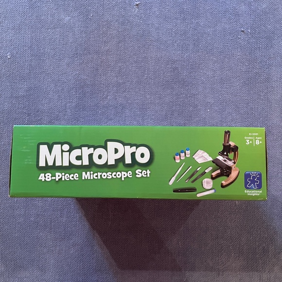 MicroPro 48 piece Microscope set Science  & 24 Prepared Microscope Slides - Picture 12 of 12